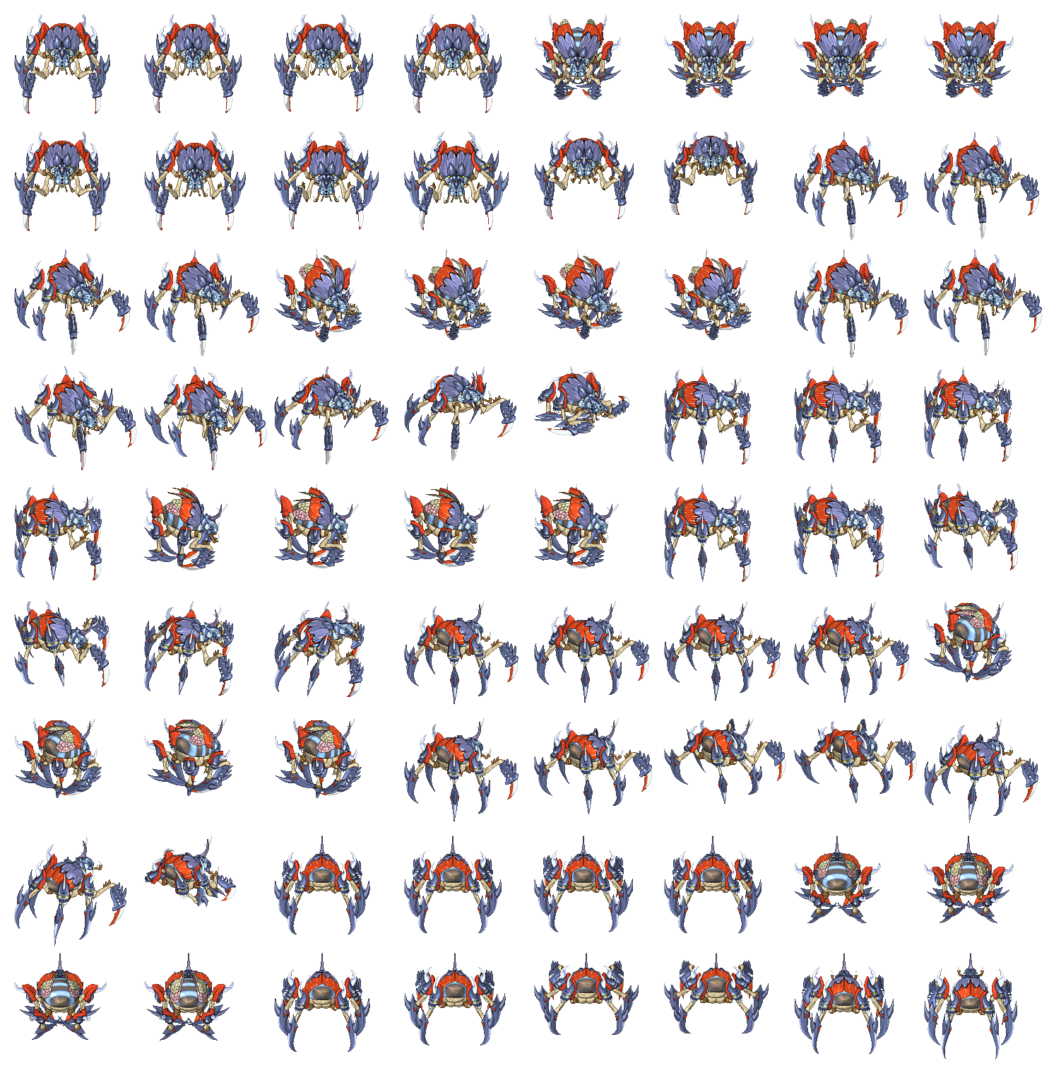 Feuille de sprites