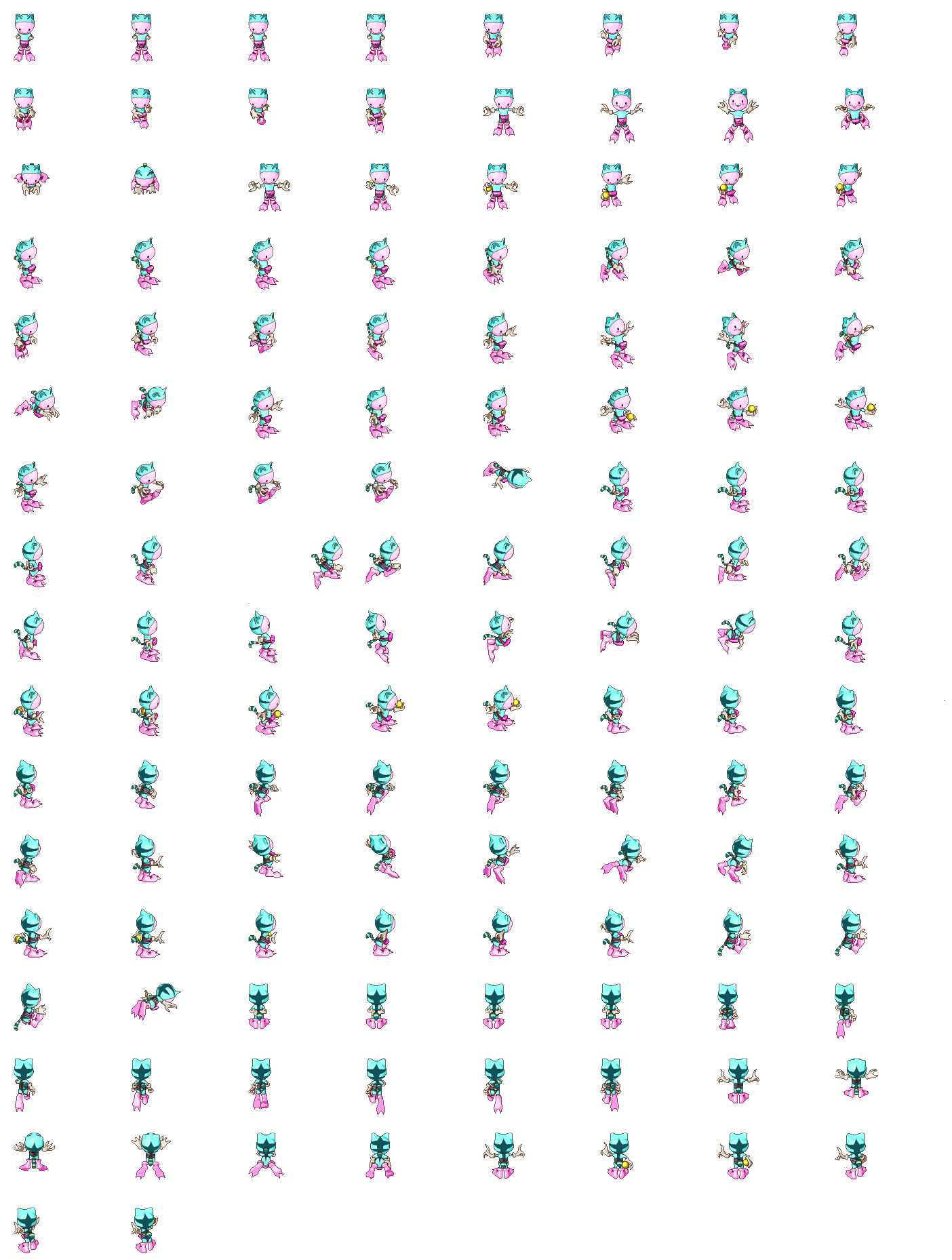 Feuille de sprites